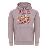 Vintage Zinc mexican new year Vintage Hoodie - MaliasSmallBusiness