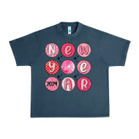 Midnight Navy new year 2024 Urban Heavy Tee - MaliasSmallBusiness