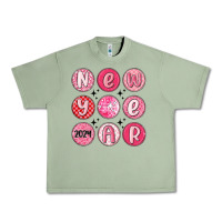 Oil Green new year 2024 Urban Heavy Tee - MaliasSmallBusiness