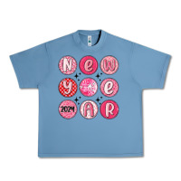 Pebble Blue new year 2024 Urban Heavy Tee - MaliasSmallBusiness