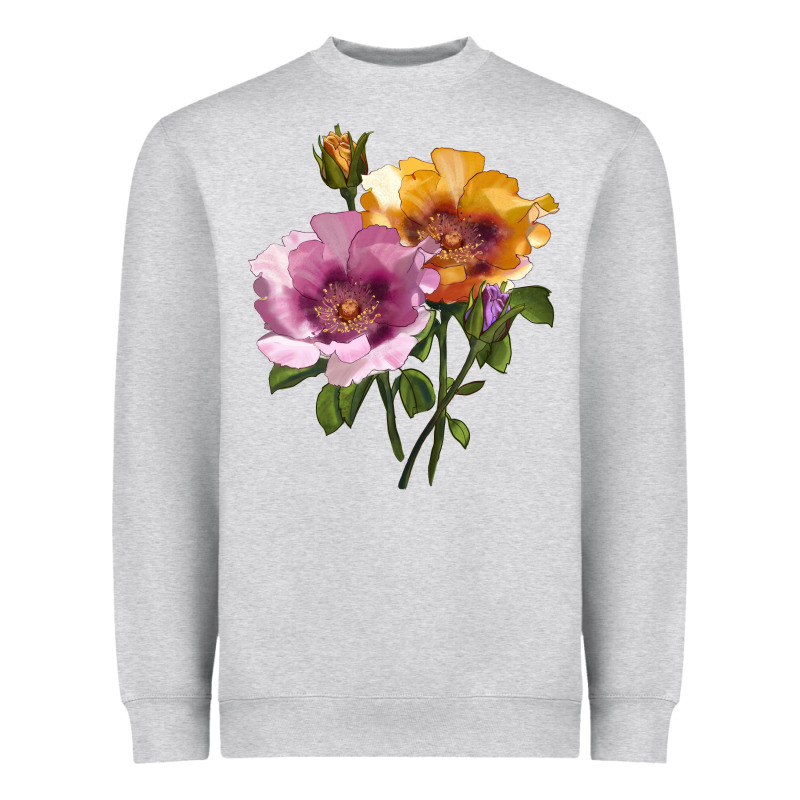 In Your Eyes Rose Heavyweight Sweatshirt by LillyAllenDesigns | Teevron