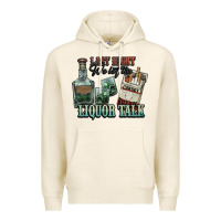 Tofu Last night we let the liquor talk Cowboy Premium Hoodie - HowdyJamesFarm