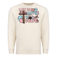 Sandshell Easter Day A lot can happen in 3 days Premium Sweatshirt - CowGirlArtShop