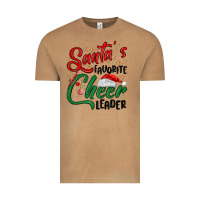 Vintage Camel santa s favorite cheer leader Vintage Tee - MaliasSmallBusiness
