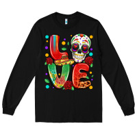 Black cinco de mayo love Long Sleeve Tee - LillyAllenDesigns