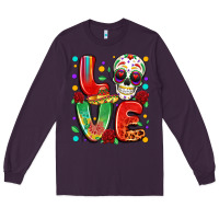 Plum cinco de mayo love Long Sleeve Tee - LillyAllenDesigns