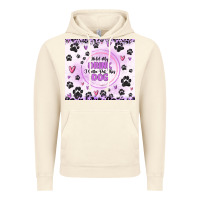 Vintage Artic hold my drink i gotta pet this dog Vintage Hoodie - MaliasSmallBusiness