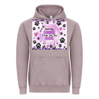 Vintage Zinc hold my drink i gotta pet this dog Vintage Hoodie - MaliasSmallBusiness