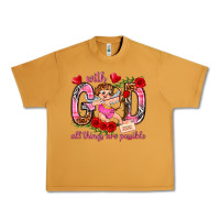 With God All Things Are Possible Urban Heavy Tee | Teevron