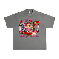 Tornado with god all things are possible Urban Heavy Tee - NancyCooperArtShop