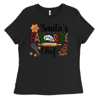Black santa's favorite chef Ladies Tee - AdoDesignShop