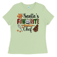 Matcha santa's favorite chef Ladies Tee - AdoDesignShop