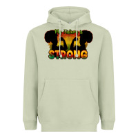 Matcha My history is strong Heavyweight Hoodie - HowdyJamesFarm