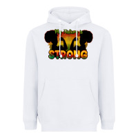 White My history is strong Heavyweight Hoodie - HowdyJamesFarm