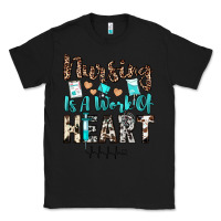 Black nursing is a work of heart Classic Tee - JahusDesignShop