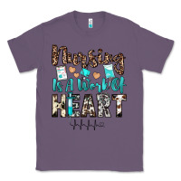 Lavender nursing is a work of heart Classic Tee - JahusDesignShop