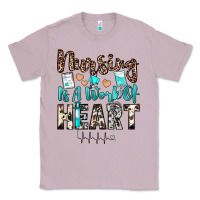 Lilac nursing is a work of heart Classic Tee - JahusDesignShop
