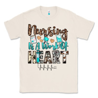 Natural nursing is a work of heart Classic Tee - JahusDesignShop