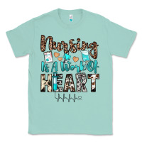 Seafoam nursing is a work of heart Classic Tee - JahusDesignShop