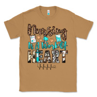 Toasted Coconut nursing is a work of heart Classic Tee - JahusDesignShop