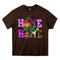 Chocolate Brown halloween home sweet home Heavy Core Tee - AdoDesignShop