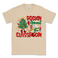 Mushroom rockin around the clasroom teacher Classic Tee - MaliasSmallBusiness
