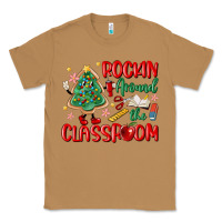 Toasted Coconut rockin around the clasroom teacher Classic Tee - MaliasSmallBusiness