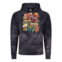 Cloud Black country cassette tapes Vintage Hoodie - MaliasSmallBusiness