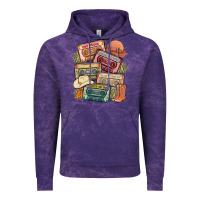 Cloud Purple country cassette tapes Vintage Hoodie - MaliasSmallBusiness