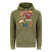 Vintage Olive country cassette tapes Vintage Hoodie - MaliasSmallBusiness
