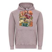 Vintage Zinc country cassette tapes Vintage Hoodie - MaliasSmallBusiness