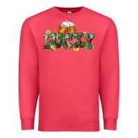 Cardinal Lucky beers St. Patrick's Day Premium Sweatshirt - CowGirlArtShop