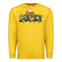 Lemon Lucky beers St. Patrick's Day Premium Sweatshirt - CowGirlArtShop
