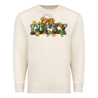 Sandshell Lucky beers St. Patrick's Day Premium Sweatshirt - CowGirlArtShop