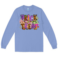 Colony Blue Trick or treat Long Sleeve Tee - RanaPortraitStore