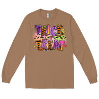 Toasted Coconut Trick or treat Long Sleeve Tee - RanaPortraitStore
