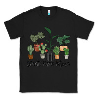 Black just one more plant Classic Tee - MaliasSmallBusiness