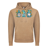 Vintage Coffee sunflower gnomes Vintage Hoodie - MaliasSmallBusiness