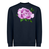 Navy Life's Little Pleasures Rose Heavyweight Sweatshirt - LillyAllenDesigns