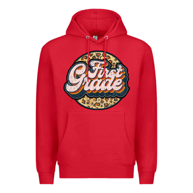 First Grade Premium Hoodie by JahusDesignShop | Teevron
