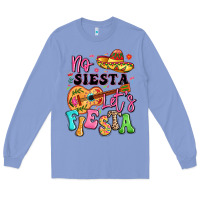 Colony Blue no siesta let's fiesta Long Sleeve Tee - LillyAllenDesigns