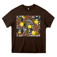 Chocolate Brown lacrosse Heavy Core Tee - JahusDesignShop