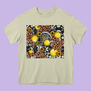 Lacrosse Heavy Core Tee Designed By Jahusdesignshop