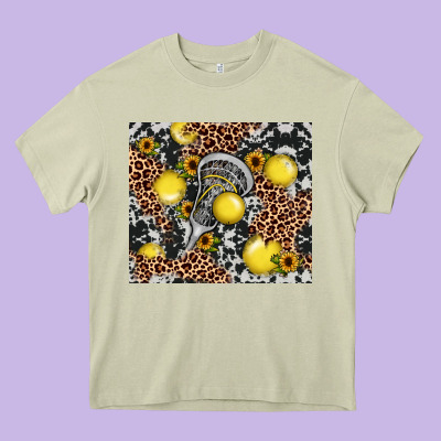 Lacrosse Heavy Core Tee Designed By Jahusdesignshop