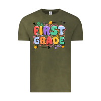 Vintage Olive first grade Vintage Tee - MaliasSmallBusiness