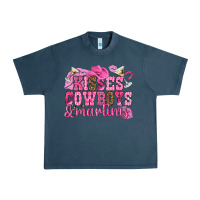 Kisses Cowboys Martinis Urban Heavy Tee | Teevron