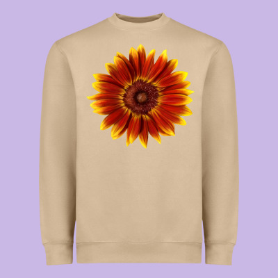 Little Becka Sunflower Heavyweight Sweatshirt Designed By Lillyallendesigns