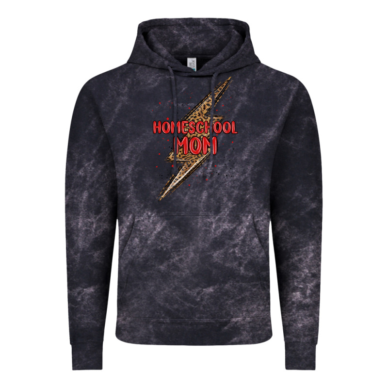 Homeschool Mom Lightning Bolt Vintage Hoodie by MaliasSmallBusiness | Teevron