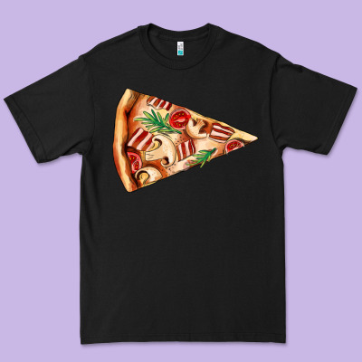 Pizza Slice Premium Tee Designed By Adodesignshop