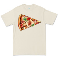 Bone pizza slice Premium Tee - AdoDesignShop